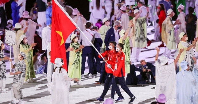 Những khoảnh khắc đẹp của các VĐV Việt Nam ở Olympic 2021 (P2)