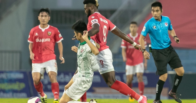 Highlights SLNA 0-2 HLHT  (vòng 10 V-League 2021)