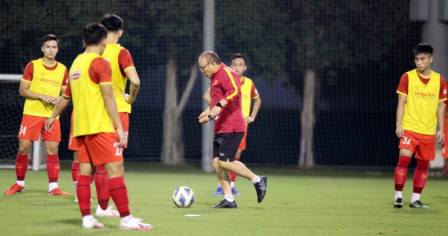 U23 Việt Nam tích cực tập luyện trước thềm trận đấu với Kyrgyzstan