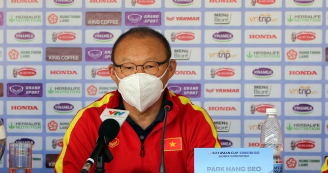 HLV Park Hang Seo: 'Trận đấu với U23 Myanmar không phải là vấn đề lớn'