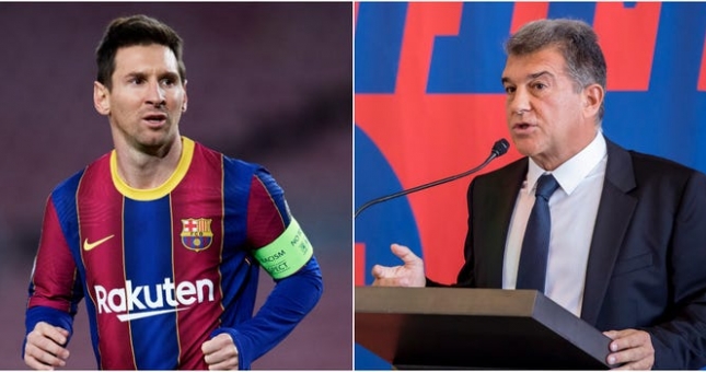 Chủ tịch Barca chốt tương lai của Messi