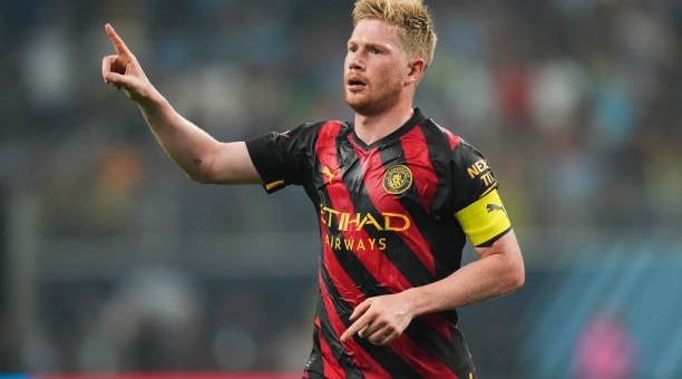 Haaland không ra sân, Man City vẫn thắng nhẹ America nhờ De Bruyne