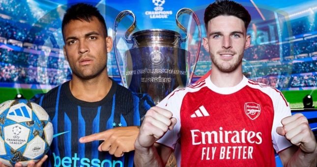 Siêu máy tính dự đoán bất ngờ trận Inter vs Arsenal