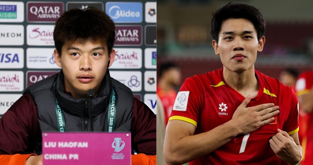 Đình Bắc khiến đội trưởng U23 Trung Quốc hiểu nhầm sau trận thua 0-3