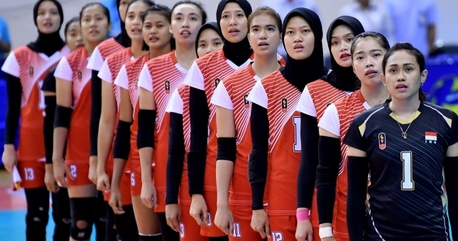 Bóng chuyền nữ Indonesia đặt mục tiêu giành HCV SEA Games 31