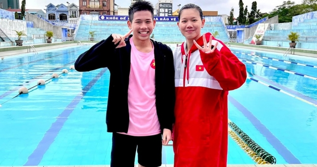 Em trai Ánh Viên tham dự SEA Games 31 ở tuổi 16