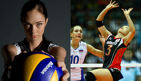 Video: 1m59 chắn rụng cả 'nữ hoàng bóng chuyền' 2m02, tin được không?