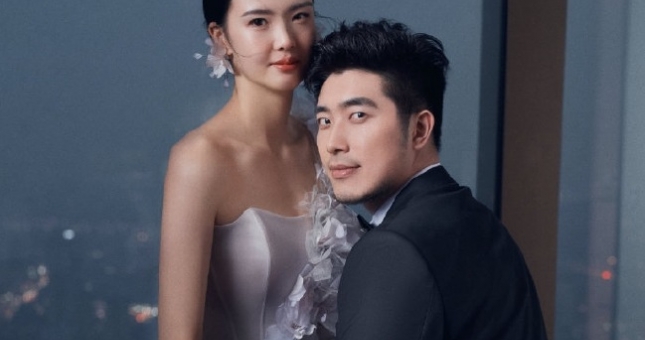 Ngôi sao bóng chuyền nữ Trung Quốc đầy ngọt ngào trong bộ ảnh áo cưới