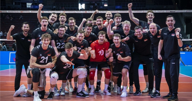 Lội ngược dòng không tưởng, tuyển nam Đức có thêm một chiến thắng tại giải VNL 2022