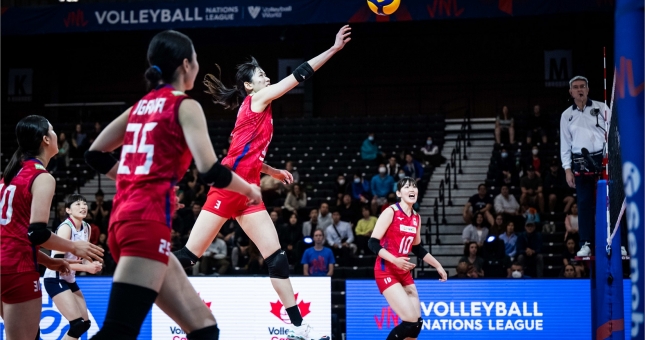 Thua sốc trước Hà Lan, tuyển nữ Nhật Bản để Mỹ 'vượt mặt' trên BXH VNL 2022