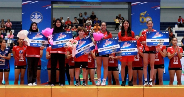 Thái Lan và Indonesia sẽ đăng cai giải bóng chuyền nữ ASEAN Grand Prix 2022