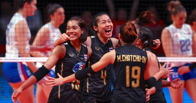 5 lý do Thái Lan nằm trong top 8 đội mạnh nhất VNL 2022