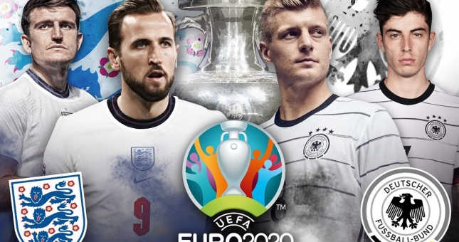 Xem trực tiếp Anh vs Đức - EURO 2021 ở đâu? Kênh nào?