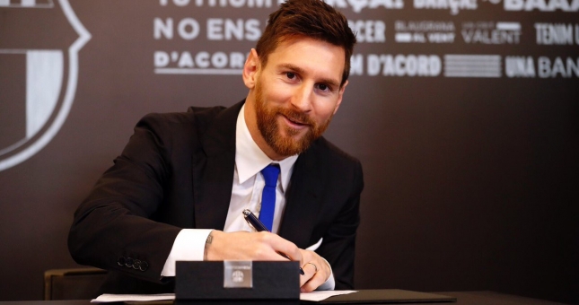 Chốt lương “khủng”, Messi ký hợp đồng 350 triệu euro với ông lớn