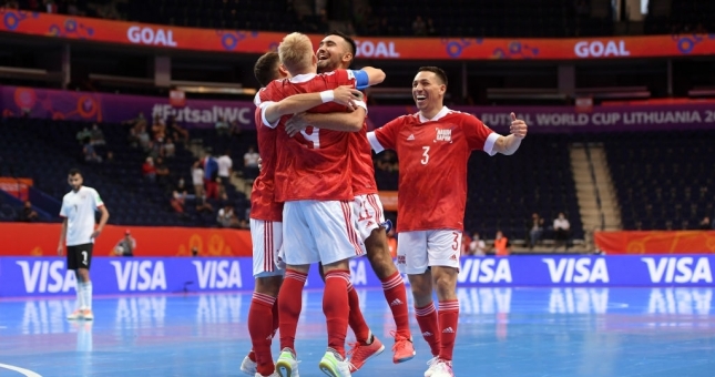 Nga hủy diệt hoàn toàn Ai Cập trong trận ra quân Futsal World Cup