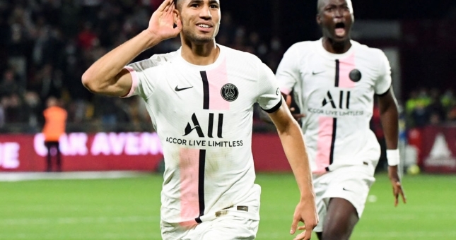 VIDEO: Bàn thắng 'quý hơn vàng' của Hakimi cho PSG ở phút 90+5