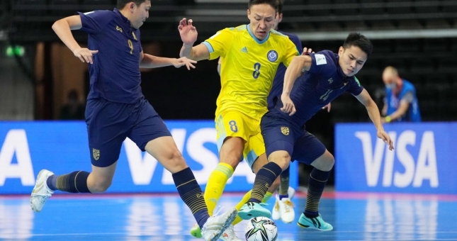 Thái Lan bị vùi dập không thương tiếc tại vòng 1/8 Futsal World Cup