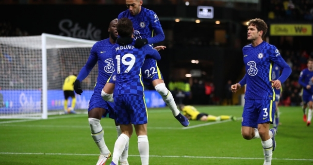 Chelsea giành chiến thắng kịch tính trước Watford