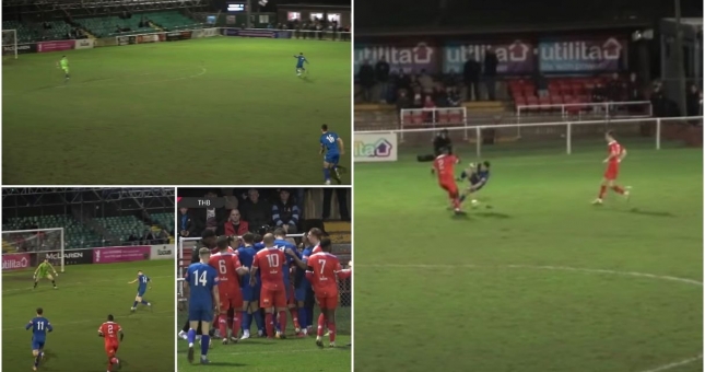 Trận bóng 'kinh dị' chưa từng có, cầu thủ 'tẩn' nhau như đại hội võ lâm