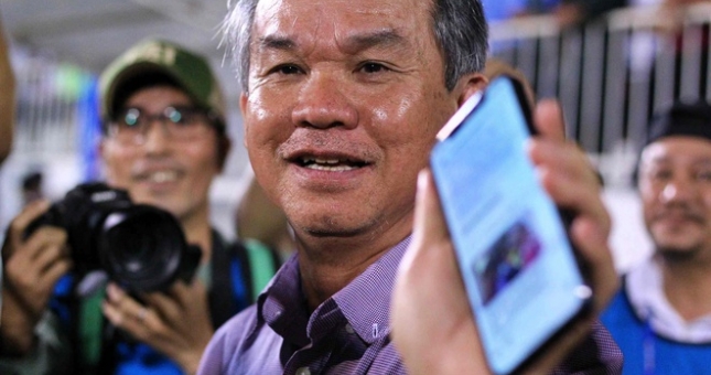 VIDEO: Bầu Đức phê phán nụ cười của Chủ tịch CLB Than Quảng Ninh