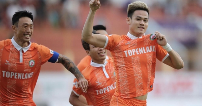 Bình Định chia điểm với Than Quảng Ninh trong trận cầu kịch tính