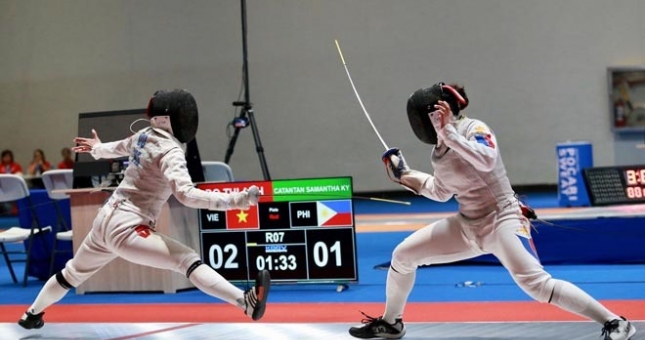 Tuyển thủ đấu kiếm Việt Nam thi đấu quốc tế nhiễm Covid-19