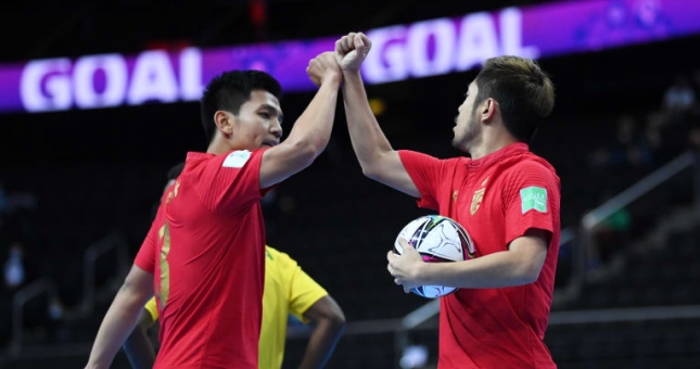 Thái Lan theo chân Việt Nam tại Futsal World Cup 2021