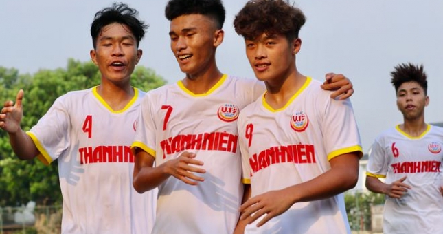 Đội trẻ thầy Giôm thắng đẳng cấp U19 Đồng Tháp