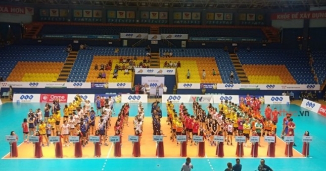 Xuất hiện đội bóng đầu tiên rút khỏi VCK bóng chuyền Hạng A 2021