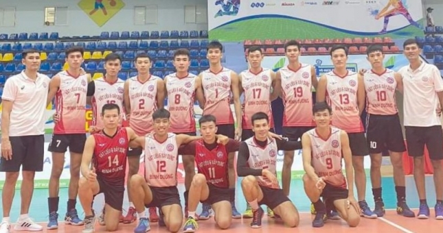 Danh sách đội hình bóng chuyền nam VLXD Bình Dương tham dự vòng 2 VĐQG 2021