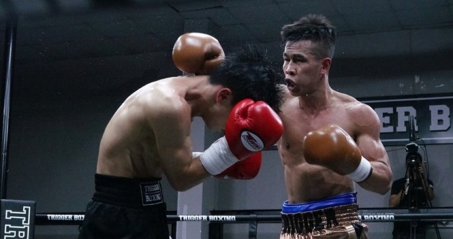 Đánh áp đảo đối thủ, võ sĩ Việt Nam hạ gục nhà vô địch Thái Lan sau 2 hiệp