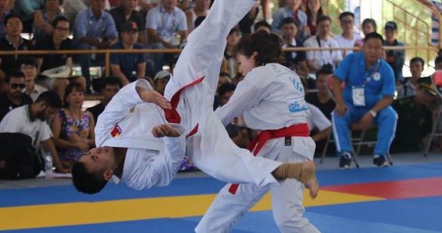 2 nhà vô địch Jujitsu thế giới hội quân cùng tuyển quốc gia