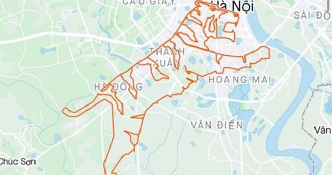 Đón năm Dần, VĐV điền kinh Việt Nam chạy hơn 100km để vẽ hình 'Ông Ba Mươi'