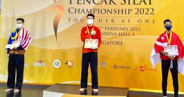 Pencak Silat Việt Nam tạo 'mưa HCV' trên đất Singapore