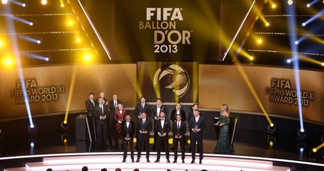 Công bố đội hình tiêu biểu FIFA 2013: Vắng bóng Premier League, La Liga lại áp đảo