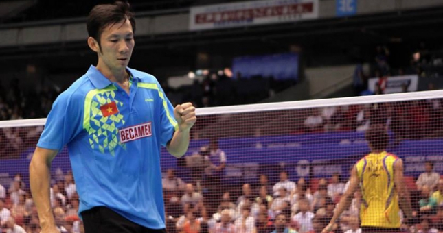 Tiến Minh tụt xuống hạng 8 BXH cầu lông thế giới