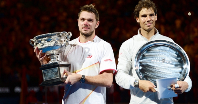 Chung kết Australian Open 2014: Đánh bại Nadal, Wawrinka khẳng định vị thế tay vợt số 1 Thụy Sỹ