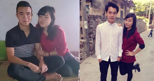 Cầu thủ U19 Việt Nam sánh đôi bên bạn gái dịp Tết