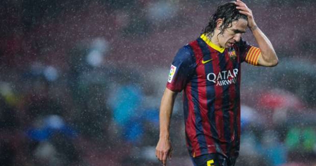 Puyol lỡ trận đại chiến gặp Sevilla