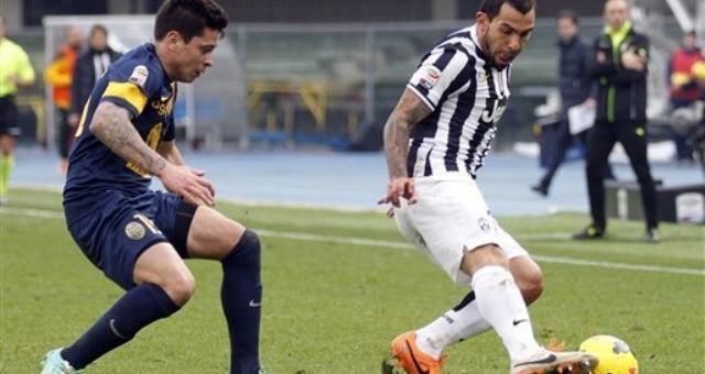 Video bàn thắng: Verona 2-2 Juventus (Vòng 23 - Serie A 2013/14)