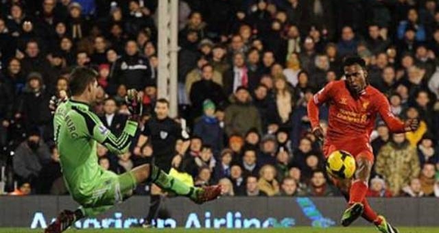 Video bàn thắng: Fulham 2-3 Liverpool (Vòng 26 - Premier League 2013/14)
