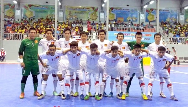Việt Nam là hạt giống số 1 giải VĐ Futsal châu Á 2014