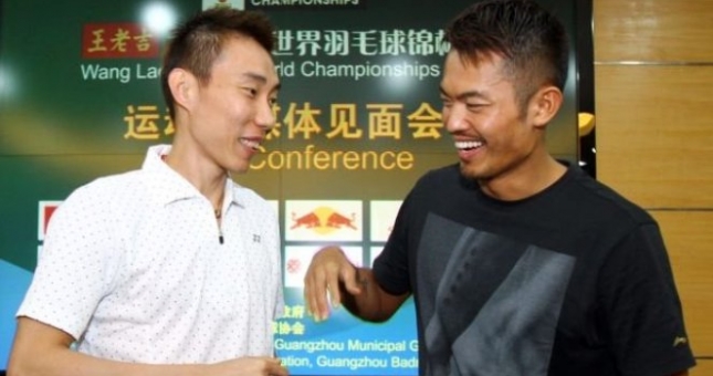 Hot: Lin Dan và Lee Chong Wei lần đầu tiên đánh đôi cùng nhau
