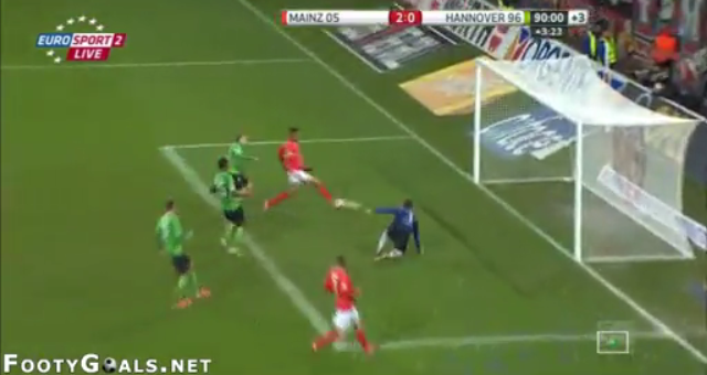 Video bàn thắng: Mainz 05 2-0 Hannover 96 (Vòng 21 - Bundesliga 2013/14)