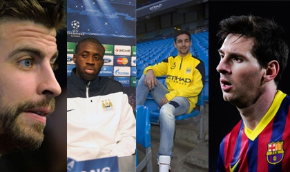 Sao Man City và Barca nói gì trước đại chiến?