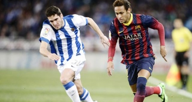 Video bàn thắng: Sociedad 3-1 Barca (Vòng 25 - La Liga 2013/14)