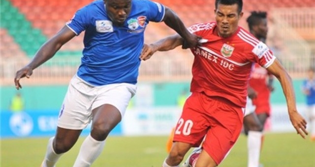 Video bàn thắng: HAGL 1–1 B. Bình Dương (Vòng 7 - V-League 2014)