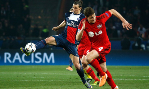 PSG 2-1 Leverkusen: Ibra xịt, Sirigu rực sáng