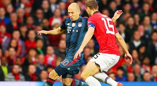 Robben: Bayern Munich hòa MU là một kết quả tốt