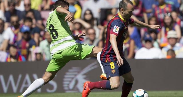 Video bàn thắng: Barcelona 2 – 2 Getafe (VĐQG Tây ban Nha 2013/14)